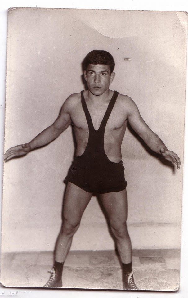 His uncle, the wrestler